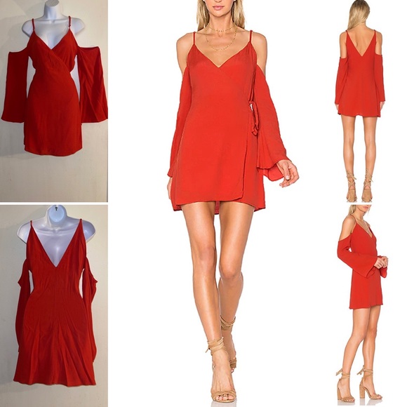 Lovers + Friends Cutout Shoulders Wrap Dress - Picture 6 of 10